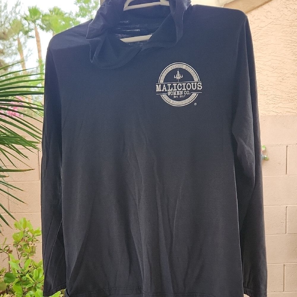 Black Malicious Hombre Long Sleeve Shirt